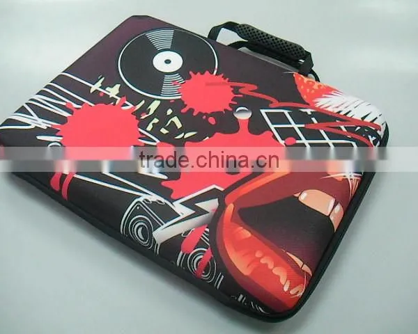 Plastic Handle eva material laptop carrying eva bag