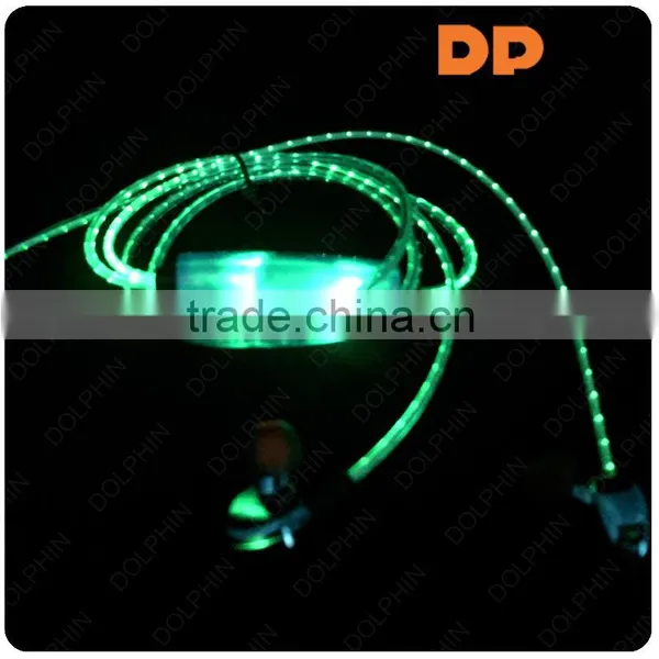 Sport Voice Changer Earphone Machine LED Glow Cable for Samsung Earphone photo-5