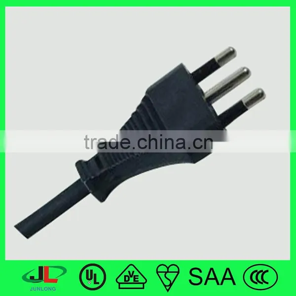 Italy Standard Approval Power Supply Cable/italy Male to Female Plug/Italy 3 Pin Power Plug Extension Cord photo-5