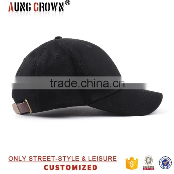 Fashionable Black Blank Golf Hats photo-5