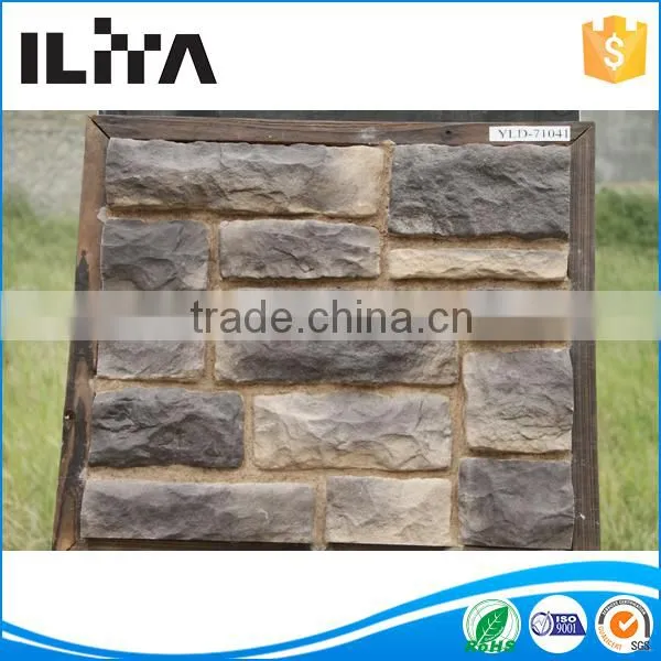 Modern and Elegant in Fashion White Cement Artificial Exterior Stone Wall Tiles Paneling Artificial Stone Fence photo-5
