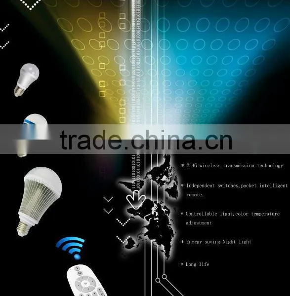 Hot New Products for 2015 2.4G Wireless Led Bulb Light/lamp photo-4