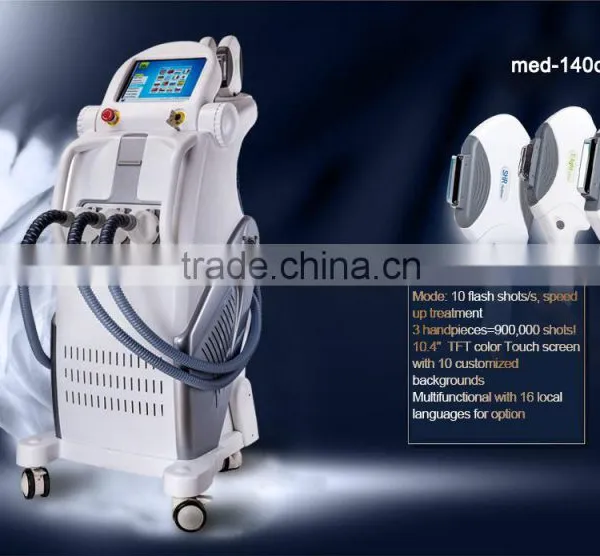 3 Handles 2500w Power IPL E-LIGHT SHR Portable Ipl Beauty Care Machine MED-140C+ photo-3