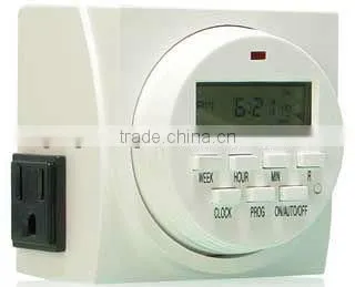 Digital Dual Outlet Timer,Grow Light,Hydroponics Accessory