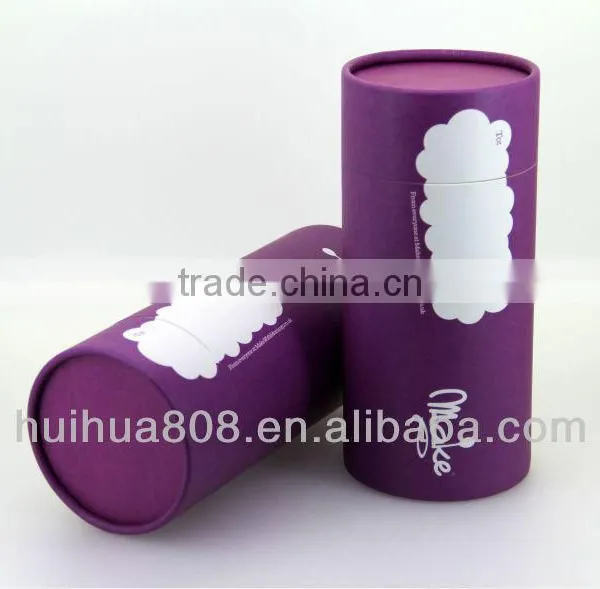 Round Printed Cardboard Tube/paper Tube/carton Tube With Lid photo-6