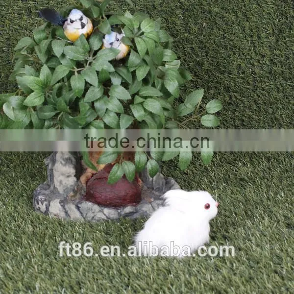Realistic Realistic Bunny Figurine Easter Toy Custom Plush Rabbit photo-4