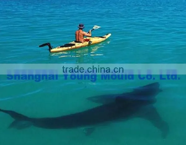 Rotomolding Boat Mould Kids Plastic Boats Plastic Canoe Rotational Molded Boats photo-4