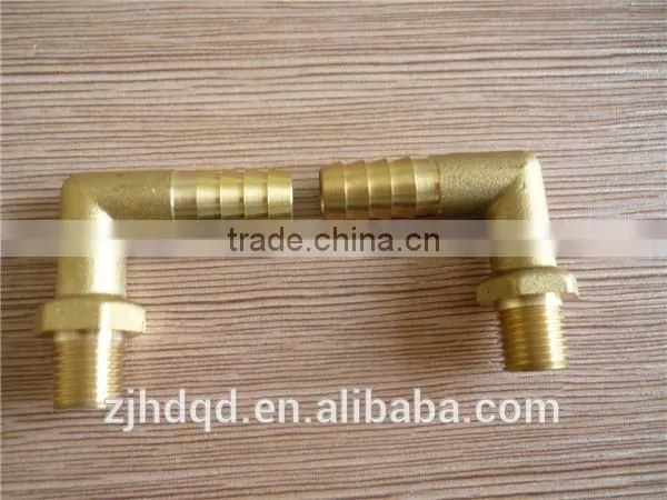 Forged Brass Male Thread Elbow Hose Barb Fittings photo-4