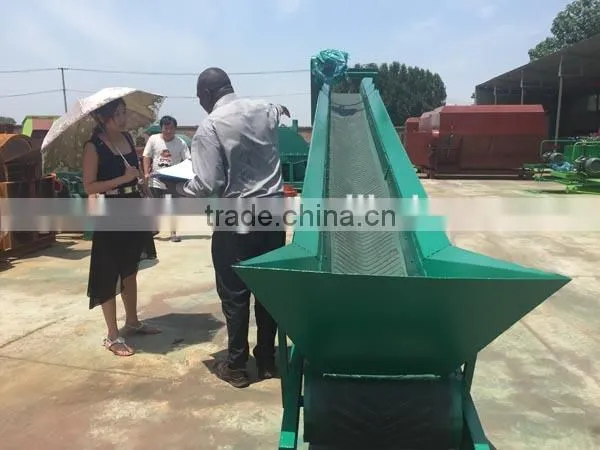 Mobile Bulk Inclined Flat Belt Conveyor With Hopper photo-5