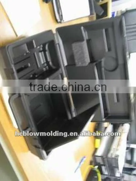 OEM Plastic Large Box PE Toolkit Hard Plastic Waterproof Tool Trolley Box photo-2