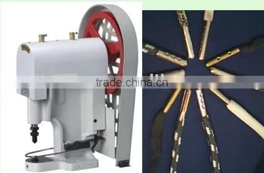 metal tipping machine for shoe,bag,clothes,etc