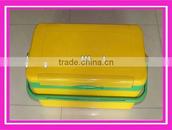 2014 New Design Fish Cool Box With Cooler Box Function