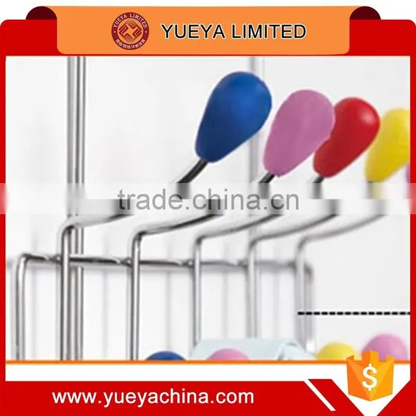 10 Beads Heavy Duty Over The Door Hooks Rack Hanger photo-3