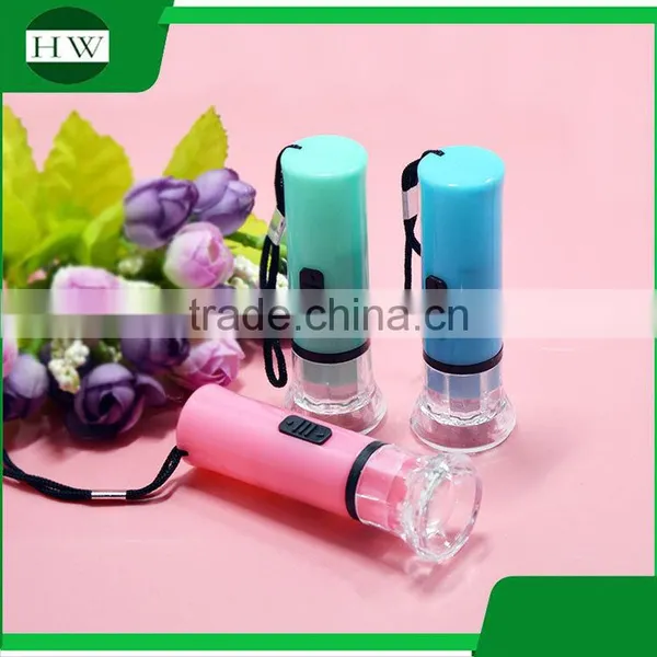 Wholesale Eco Mini Portable Plastic Strong Light Led Torch Flashlight With Rope photo-3