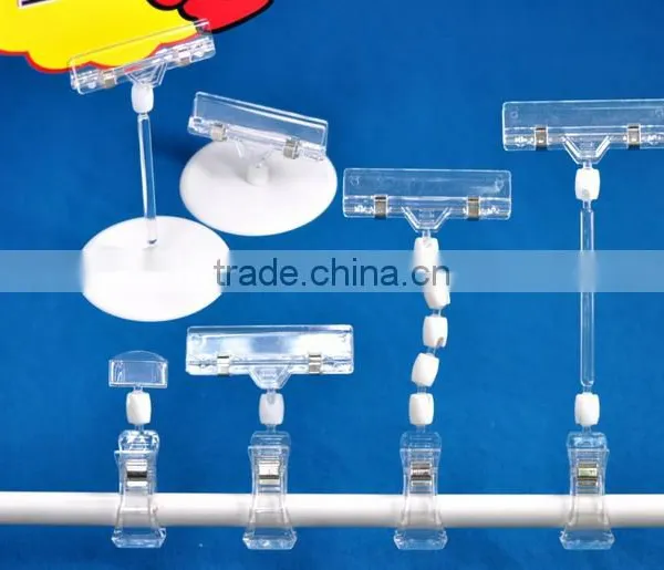 Professional Clear Plastic Paper Clip ,plastic Pop Holder photo-2