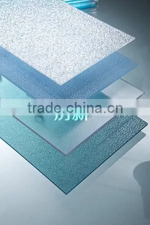 Crystal Embossed Polycarbonate Sheet for Upholster and Skylight photo-2