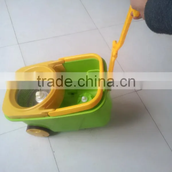 Vivinature Stainless Steel Deluxe Rolling Spin Mop photo-2
