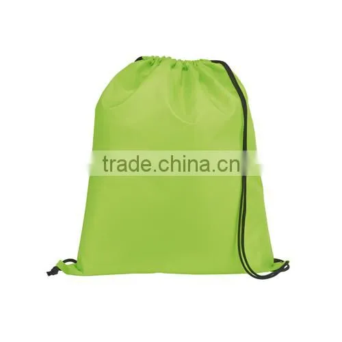 Cheap Promotion 210D Polyester Drawstring Backpack Bag photo-2