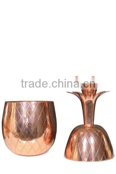 Brass Pineapple Copper Mug photo-2