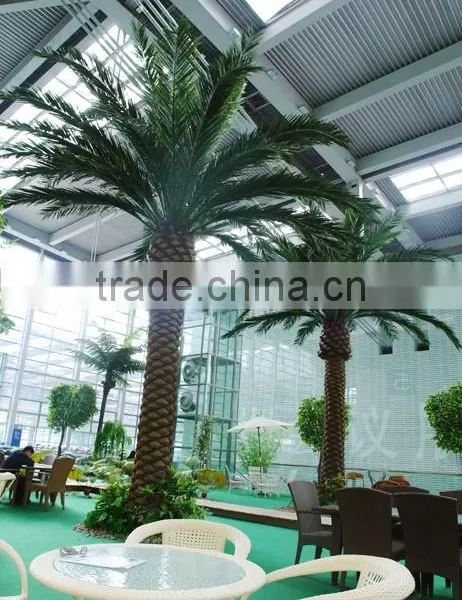 Home Garden Edging Decorative 5ft to 16ft Height Outdoor Artificial Green Plastic Palm Trees EDS06 0841 photo-3