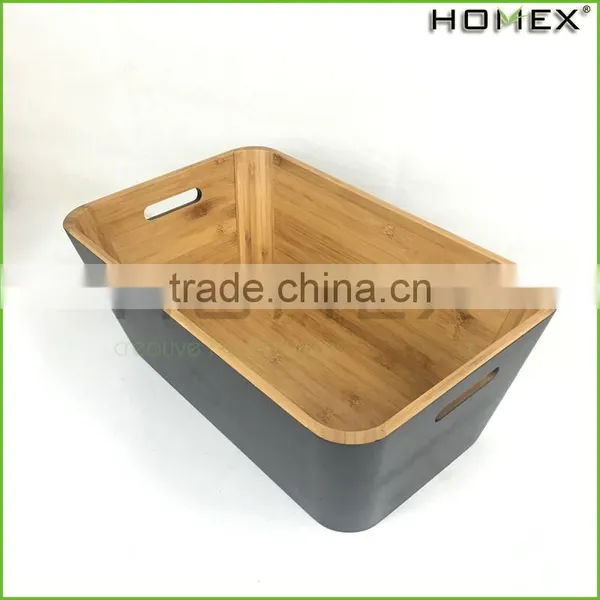 Bamboo Stacking Storage Boxes Kitchen Storage Boxes Homex BSCI/Factory photo-6
