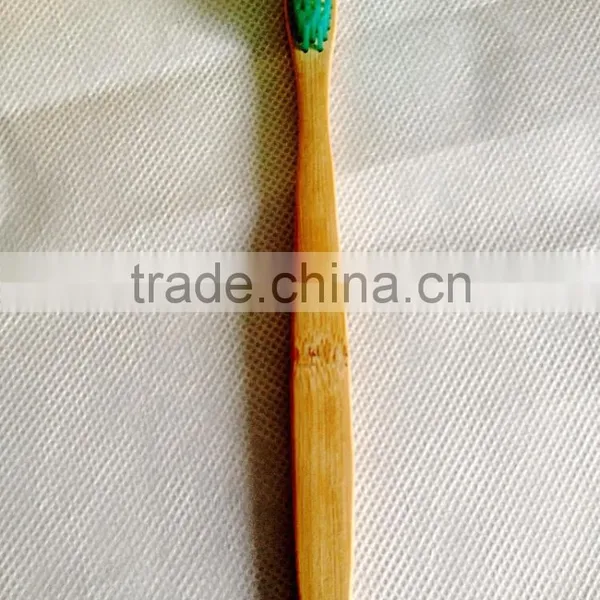 Soft Nylon Bristle Toothbrush With Bamboo Handle photo-5