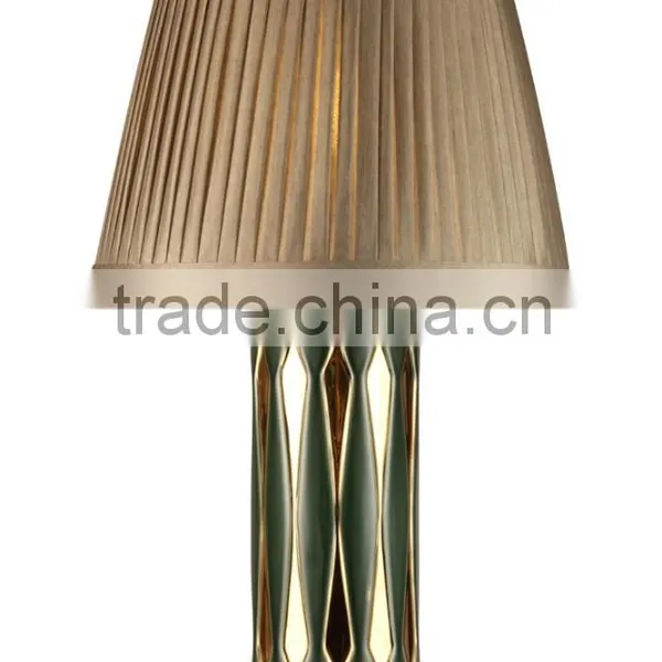 BISINI Antique Decorative Gilding Ceramic Desk Lamp photo-2