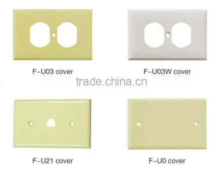 Gold Silver Color European Light Waterproof Socket Cover photo-3