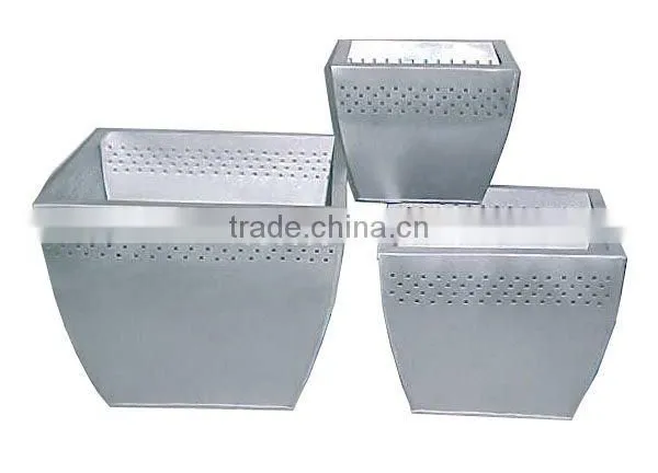 Square Iron Planter