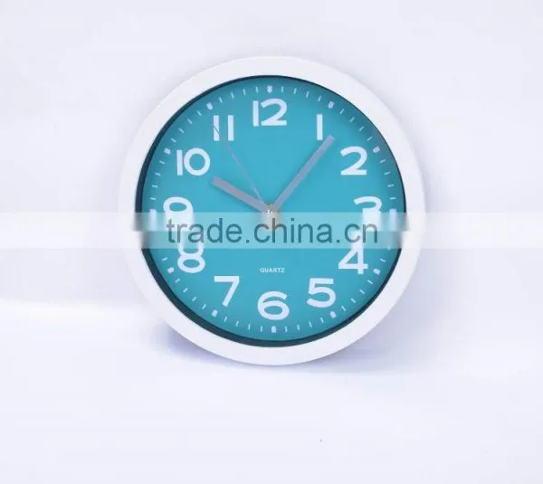 Beautiful Style and Good Quality Cheap Price Creative Customized Advertising Plastic Wall Clock photo-4