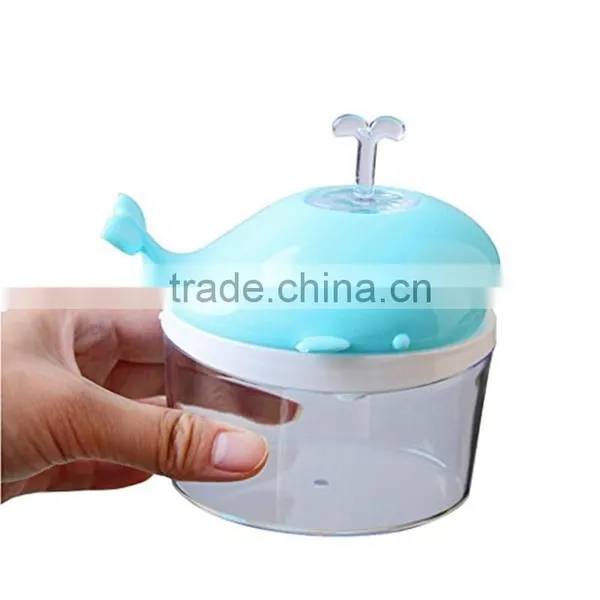Food Grade 3 Pieces Whale Spice Shakers , Plastic Seasoning Bottle , Spice Jar With Cover and Spoon photo-4