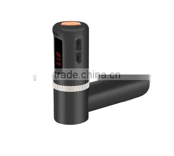 Dual USB Auto 4.2A Out Put Car Charger Kit With Wireless Bluetooth Hands Free Calling Speaker MP3 Player FM Transmitter photo-2