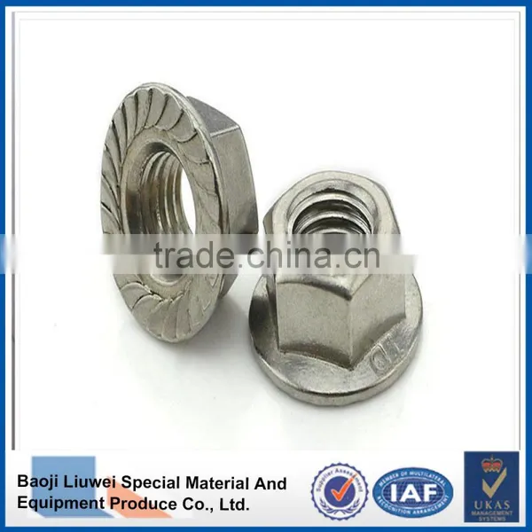 SUPPLY HOT SELL ANG HIGH QUANLITY DIN6923 HEXAGON NUTS WITH FLANGE photo-2