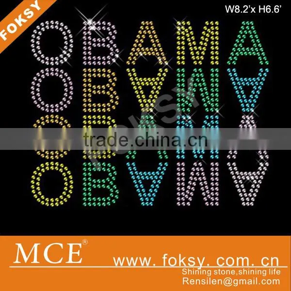 Hotfix Rhinestone Transfer,obama Rhinestone Transfer