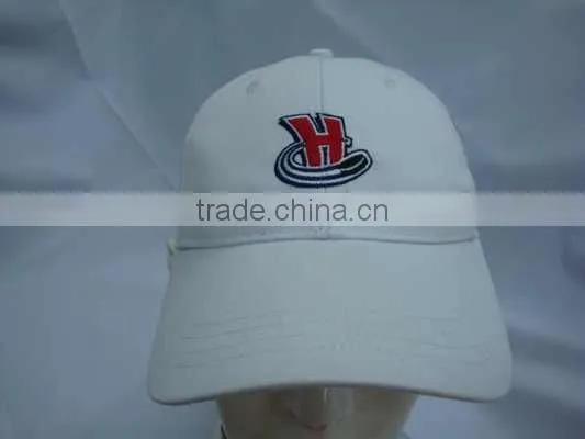 2016 White Fabric Baseball Hat and Cap With Metal Buckle photo-2