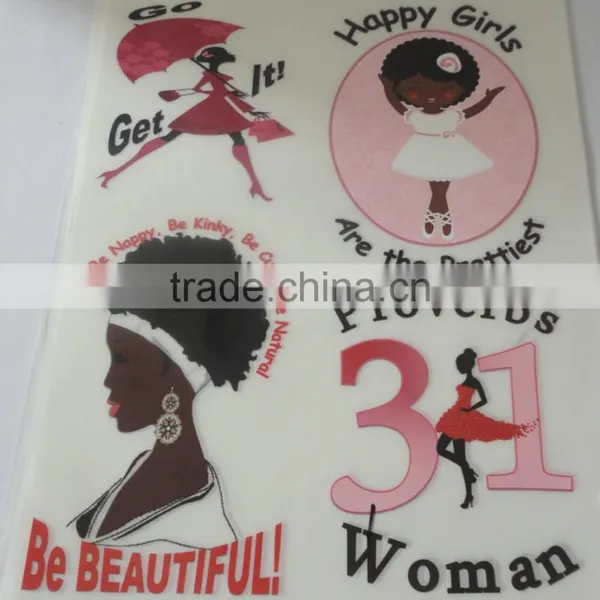 Directly Factory Custom Cold Peel Plastisol Heat Transfer Paper Label for Clothing photo-3