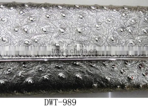 Fashion Hot Lady Ostrich Cowhide Genuine Leather New Wallet photo-3