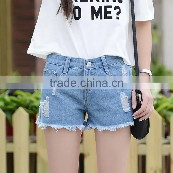 Wholesale New Arrival Sexy Shorts Women Denim Shorts Jean Shorts For Women photo-2