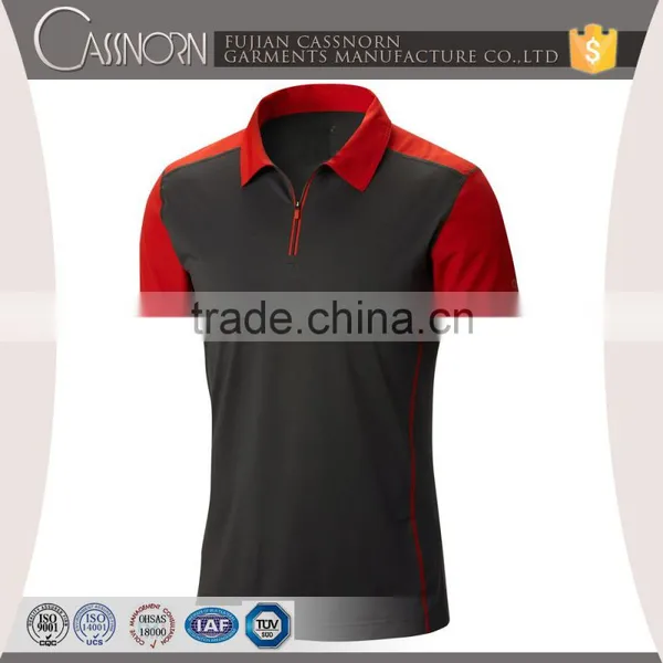 Modern Trend Design Breathable Polyester Man Polo Sport T-shirt