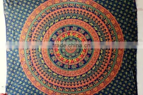 Hippie Tapestry Mandala Tapestry Wall Hanging