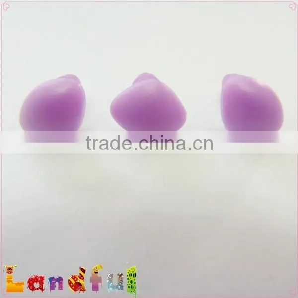10mm Lavender Plastic Nose Triangle Nose Plush Stuffed Toy Nose photo-5