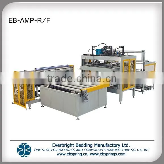 Mattress Compression Package Integrated Machine / Wrapping Machine for Bedding Factories