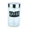 Clear Glass Jars, Canister With Matal Llid photo-2