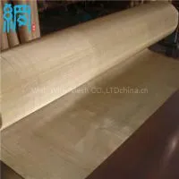 100mesh Brass Woven Wire Mesh Wire Cloth 0.10mm Wire 1.0m Wide