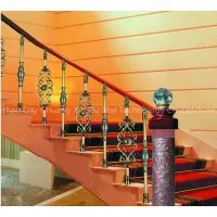 Luxury Staircase Handrail and Parts photo-2