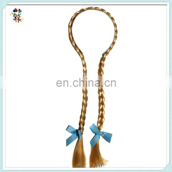 Oktoberfest Dutch Dorothy Bavarian Beer Girl Black Hair Braided Headbands HPC-0120 photo-2