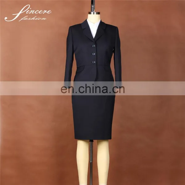 Ladies Wool/Polyester Blazers Women Suits Fancy Suits for Women photo-3