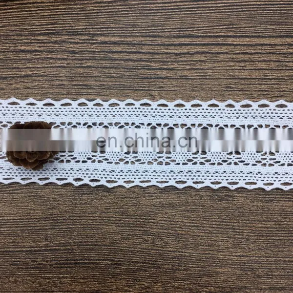 3.5cm OLCT2166 Hign Quality Cotton Garment Accessories Lace Trim photo-5