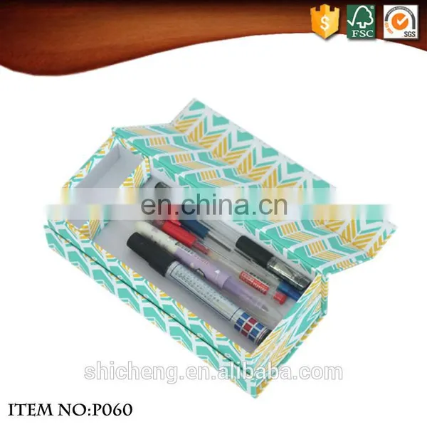 OEM Art Style Flip Top Cardboard Stationery Box photo-2