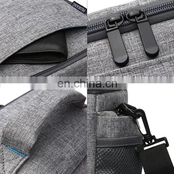 Drop Shipping Waterproof Nylon Surface Material Outdoor Sports Sling Shoulder Bag for DSLR Cameras, photo-3